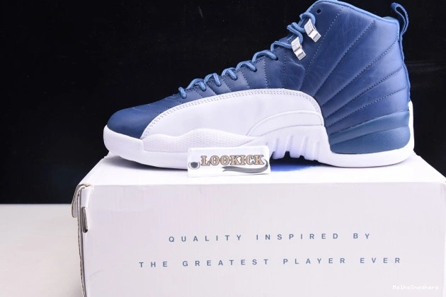 MaikeSneakers Blue Air 130690-404 Jordan Retro Stone 12 0730